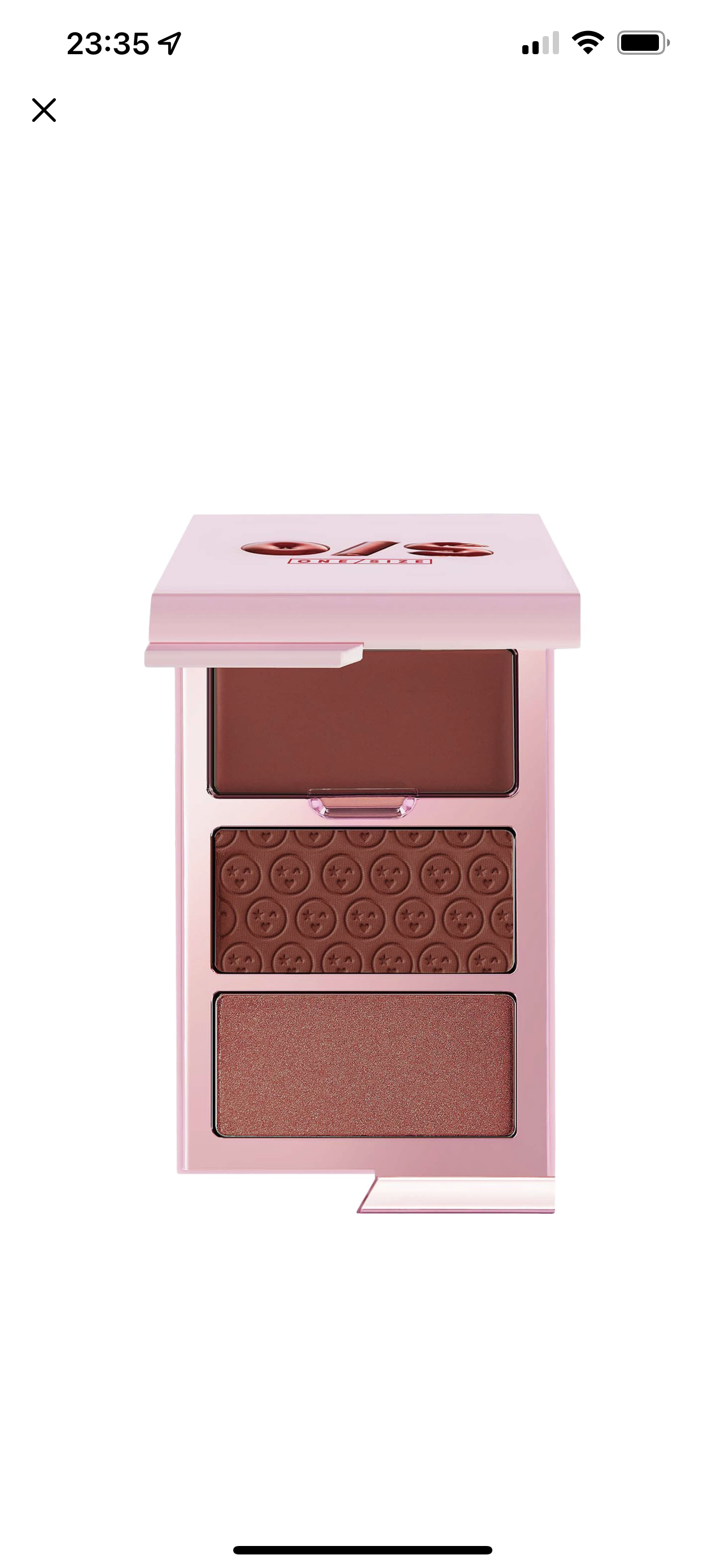 One Size - Cheek Clapper 3D Blush Trio Palette