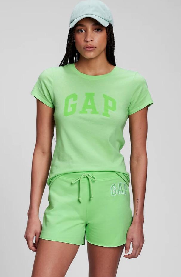 Short gap mujer sale