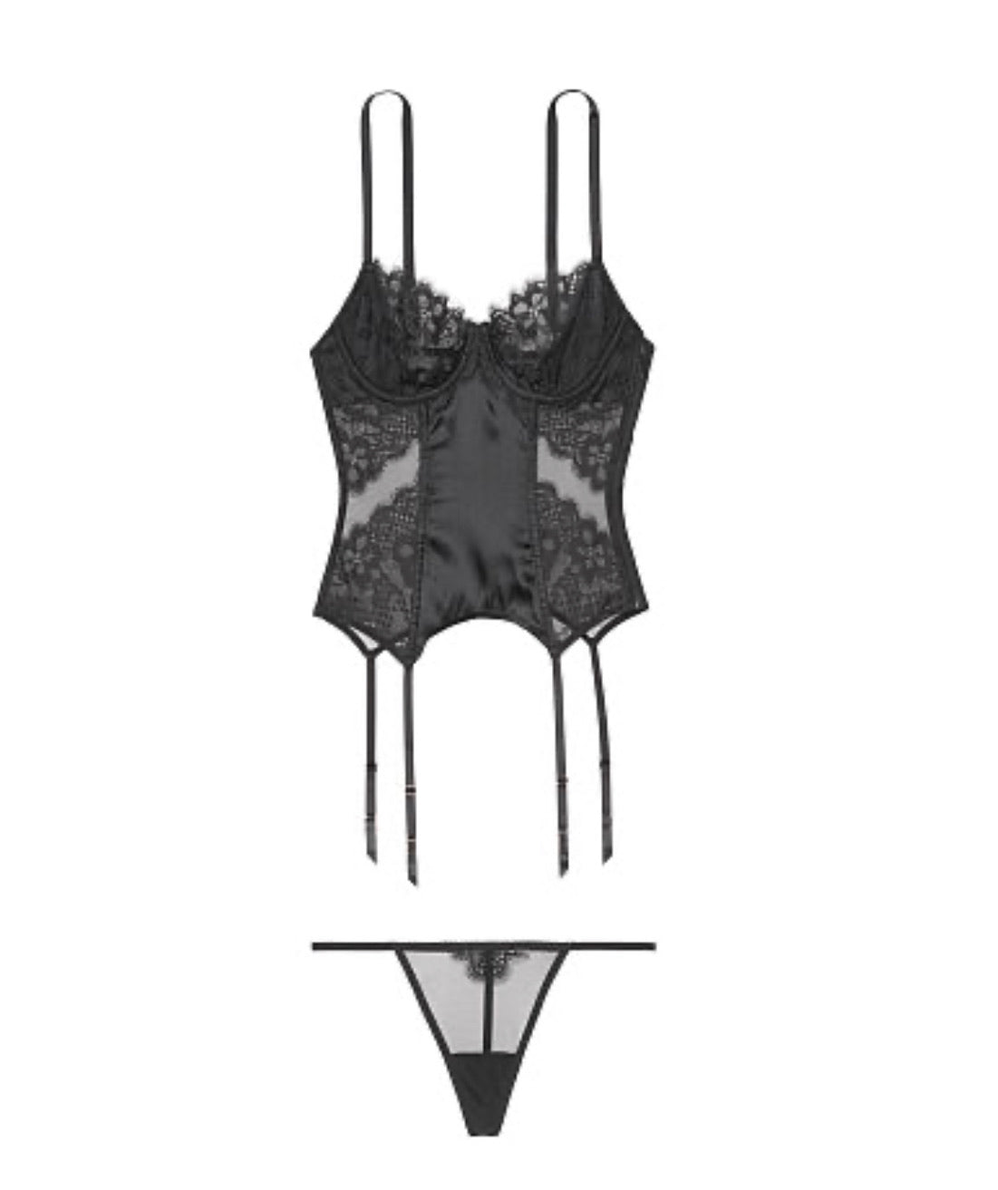 Floral Embroidered Corset