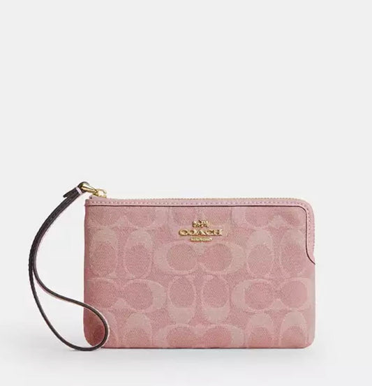 Corner Zip Wristlet
