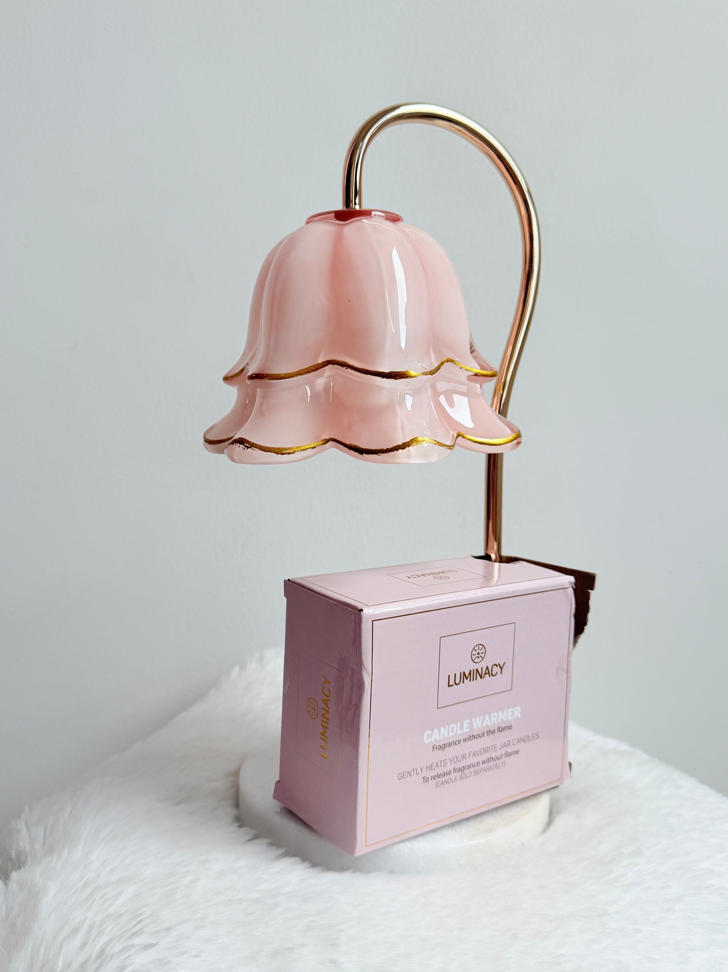 Lámpara calienta velas