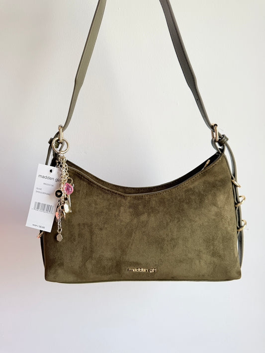 shoulder bag velour