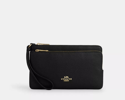 Double Zip Wristlet