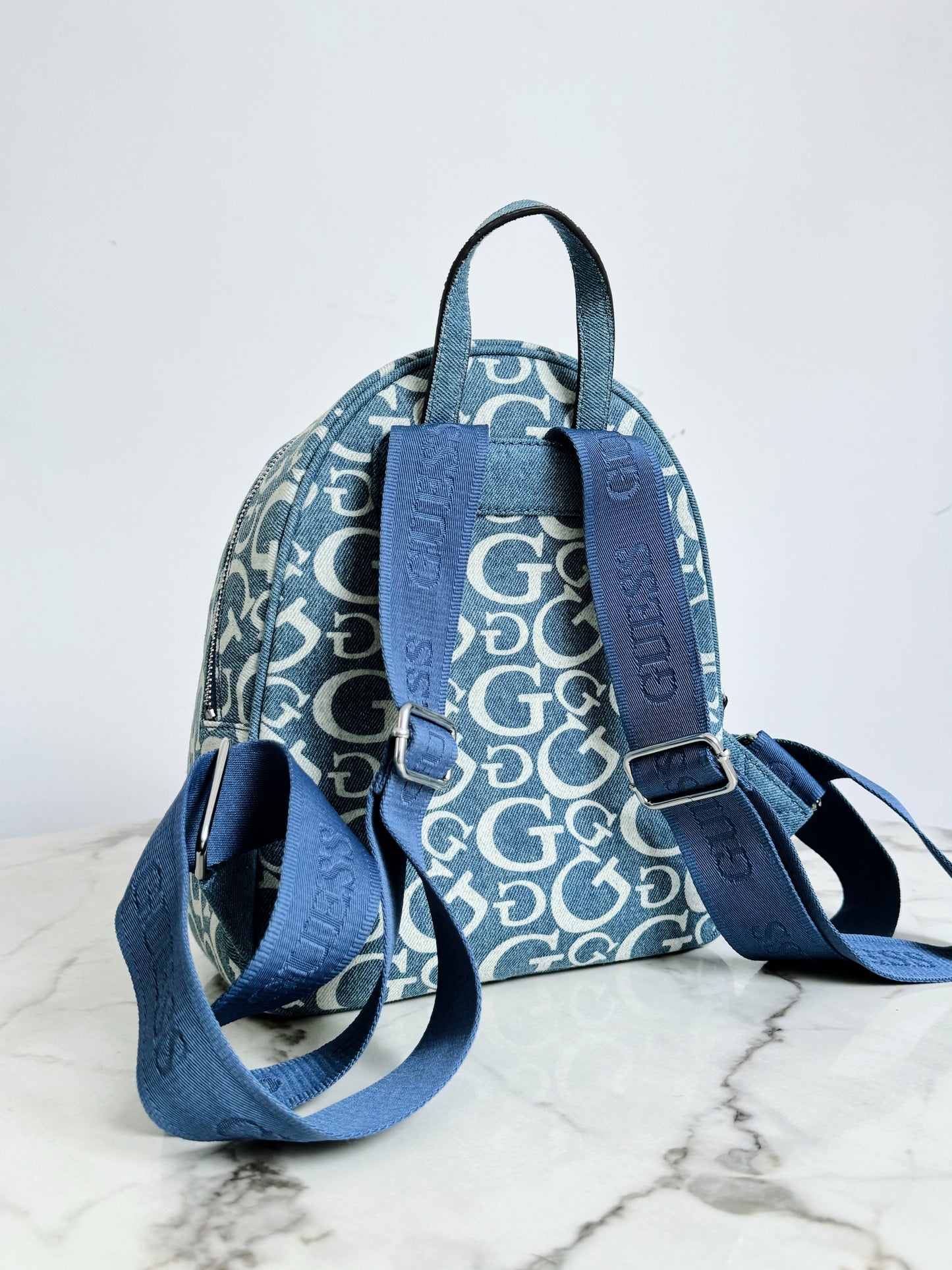 Denim Canva Backpack