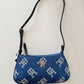 Denim shoulder bag