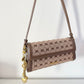 flap shoulder bag bows