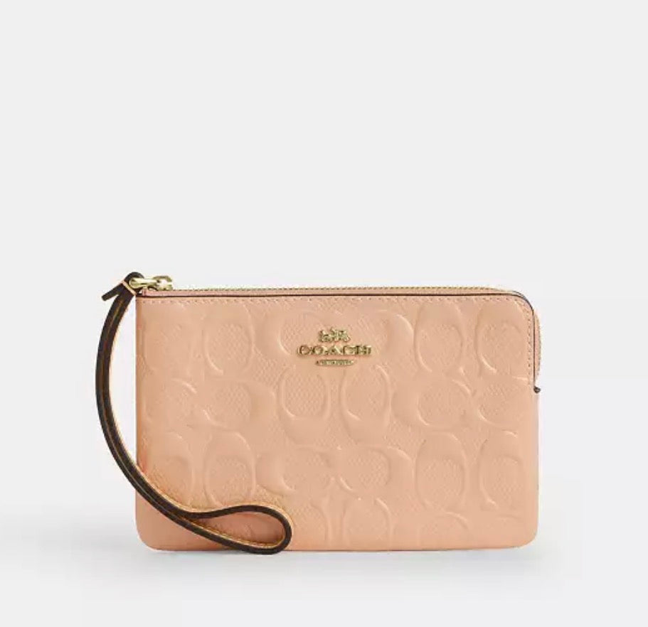 Corner Zip Wristlet