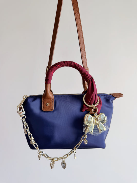 Mini Tote Bag + Charms