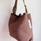shoulder tote + pouch
