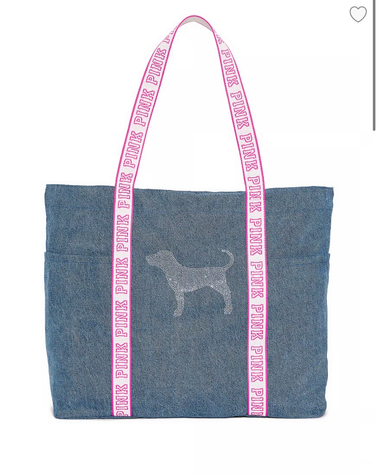 SHIMMER TOTE PINK