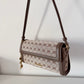 flap shoulder bag bows