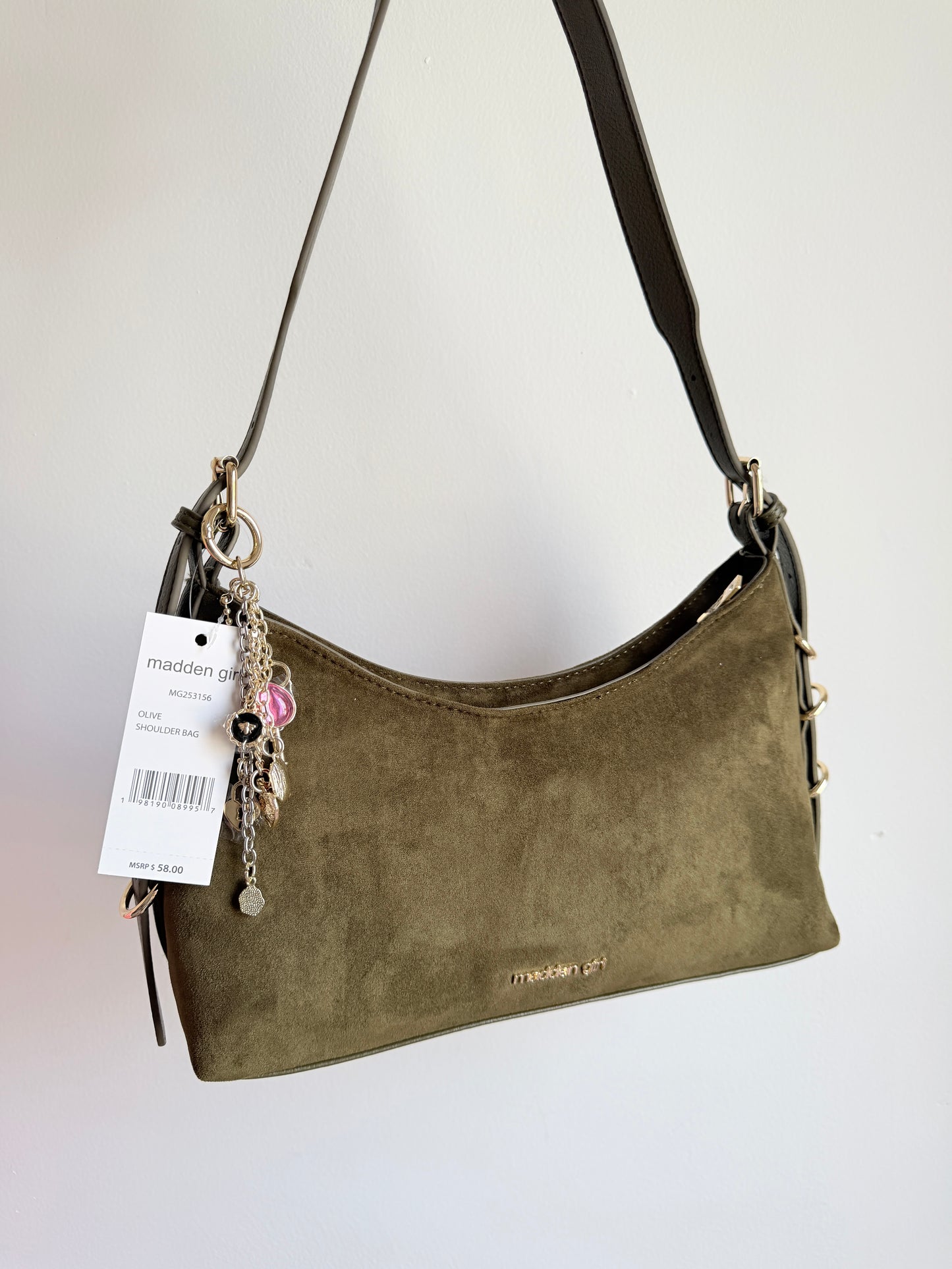 shoulder bag velour