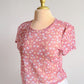 Blusa Mesh Flores