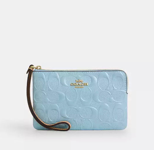 Corner Zip Wristlet