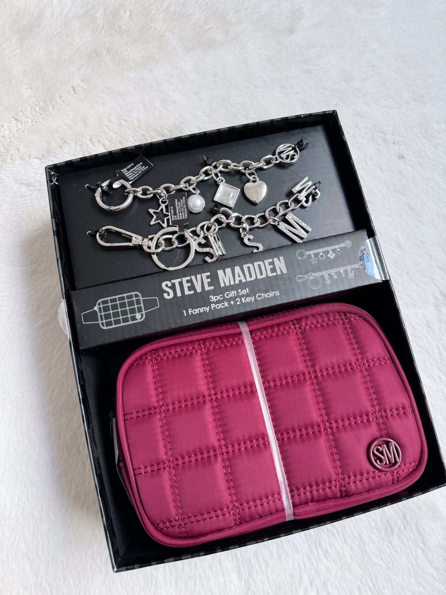 Steve Madden Cross + Charms