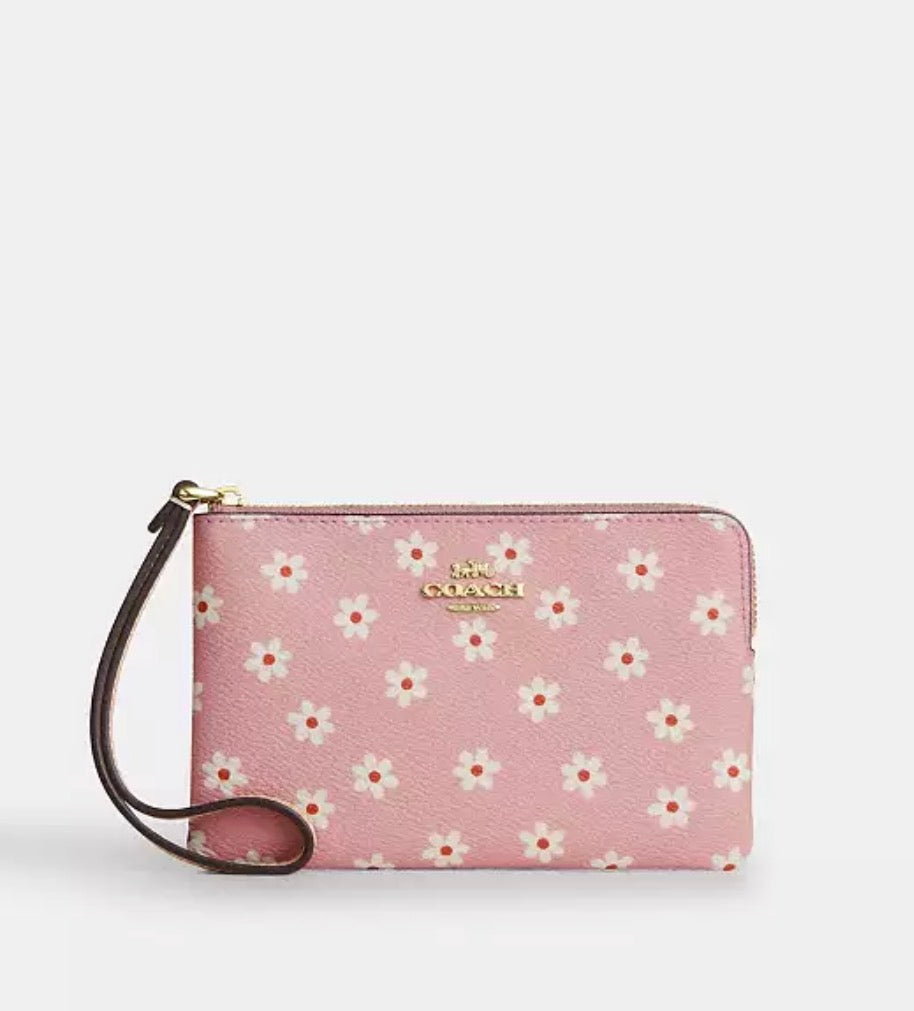 Corner Zip Wristlet