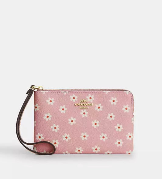Corner Zip Wristlet