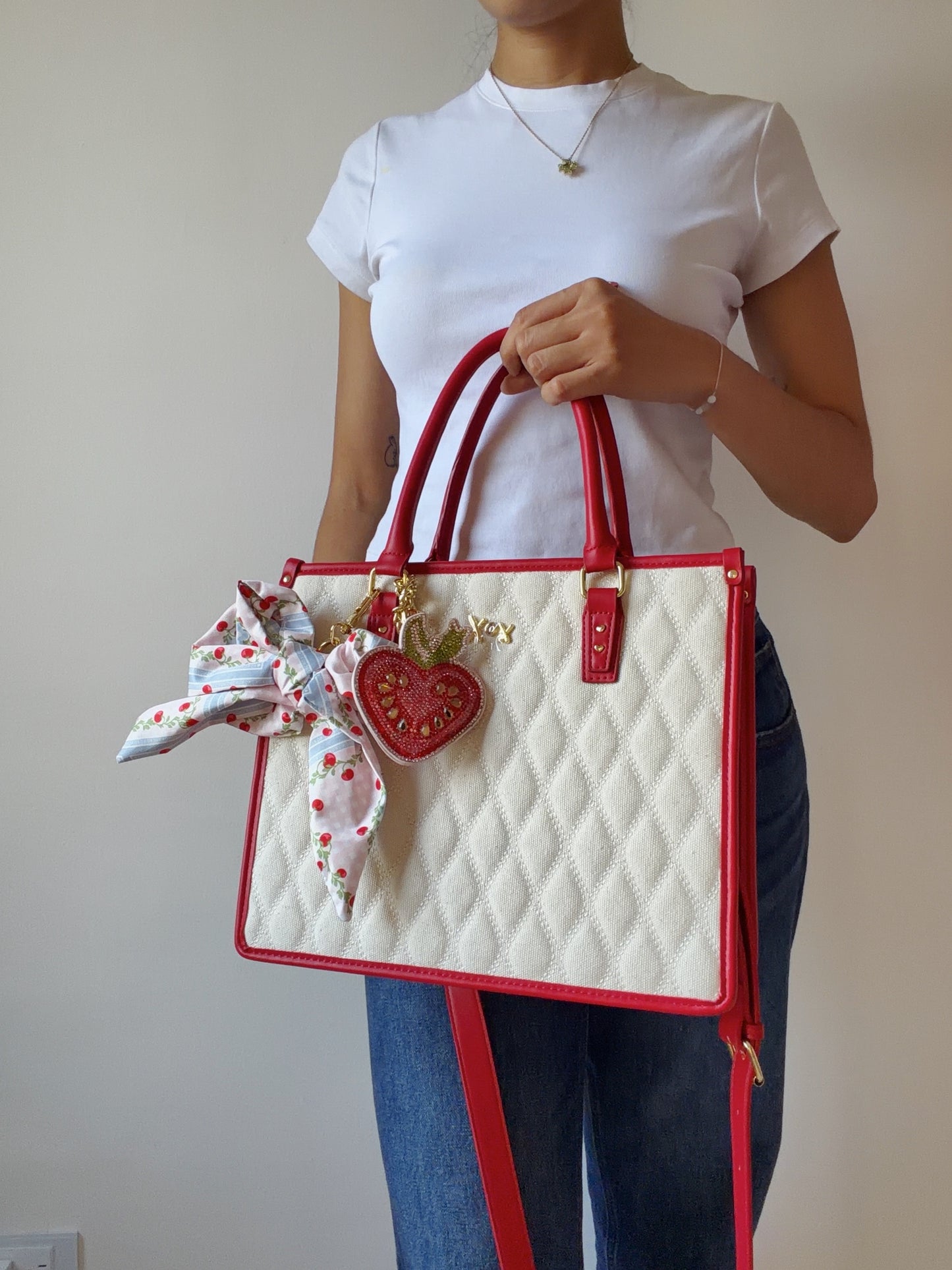 Tote Bag w charms