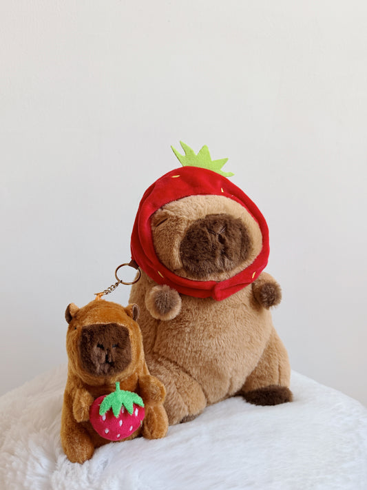 backpack cappibara + llavero