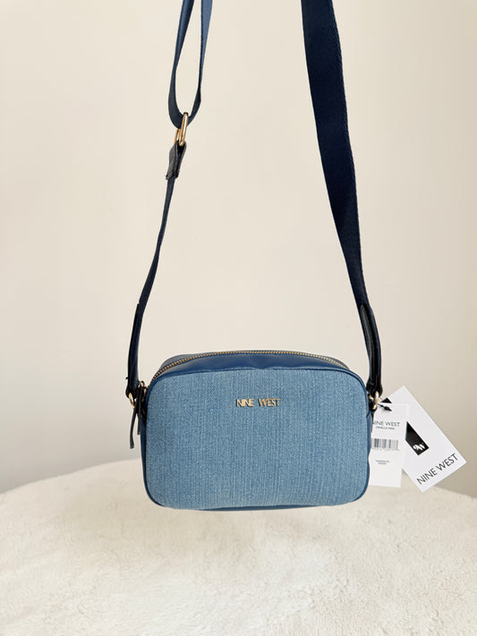 camera denim bag