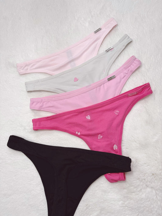 Paquete 5 Thongs