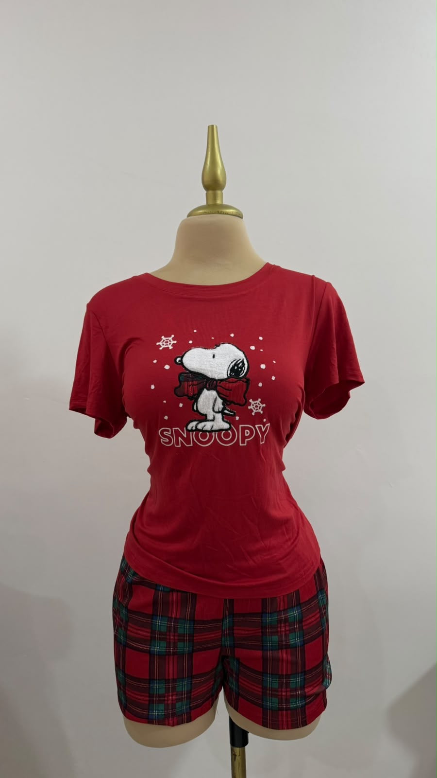 Pijama Snoopy 3 pzas
