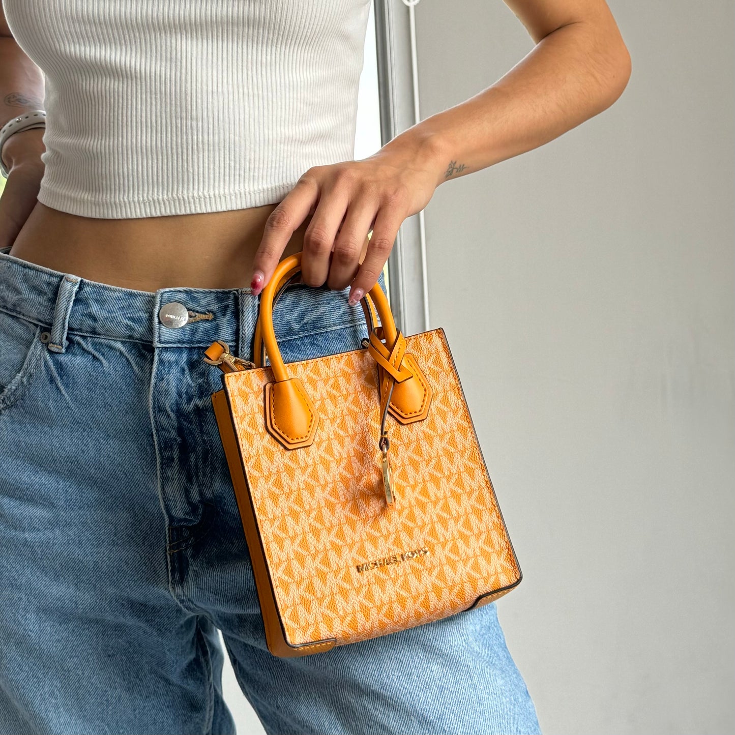 Small Pebbled Leather Crossbody Bag