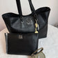 tote + charm bag + pouch