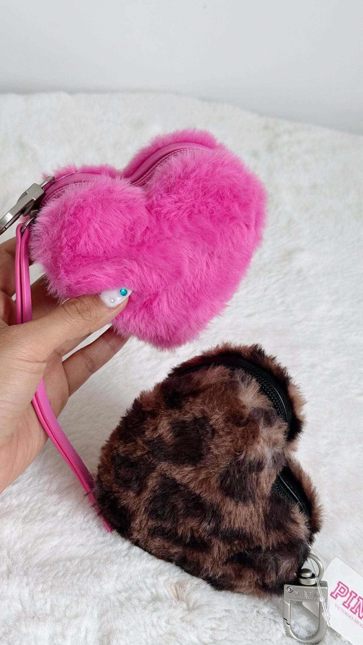 Monedero Pouch Corazón Pink