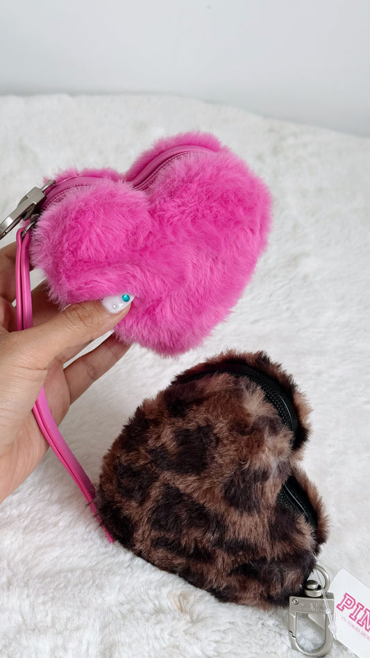 Monedero Pouch Corazón Pink