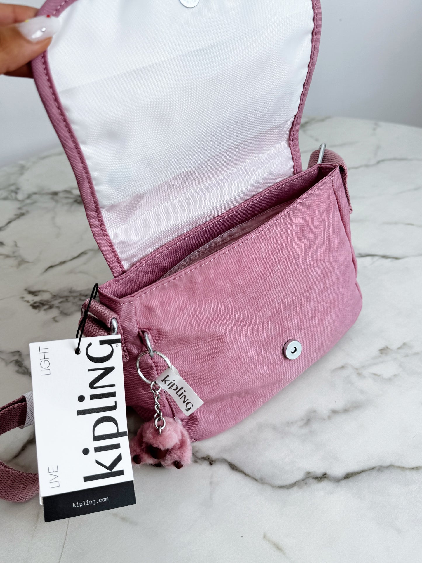 Crossbody + Charm Kipling