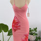 vestido flor tropical