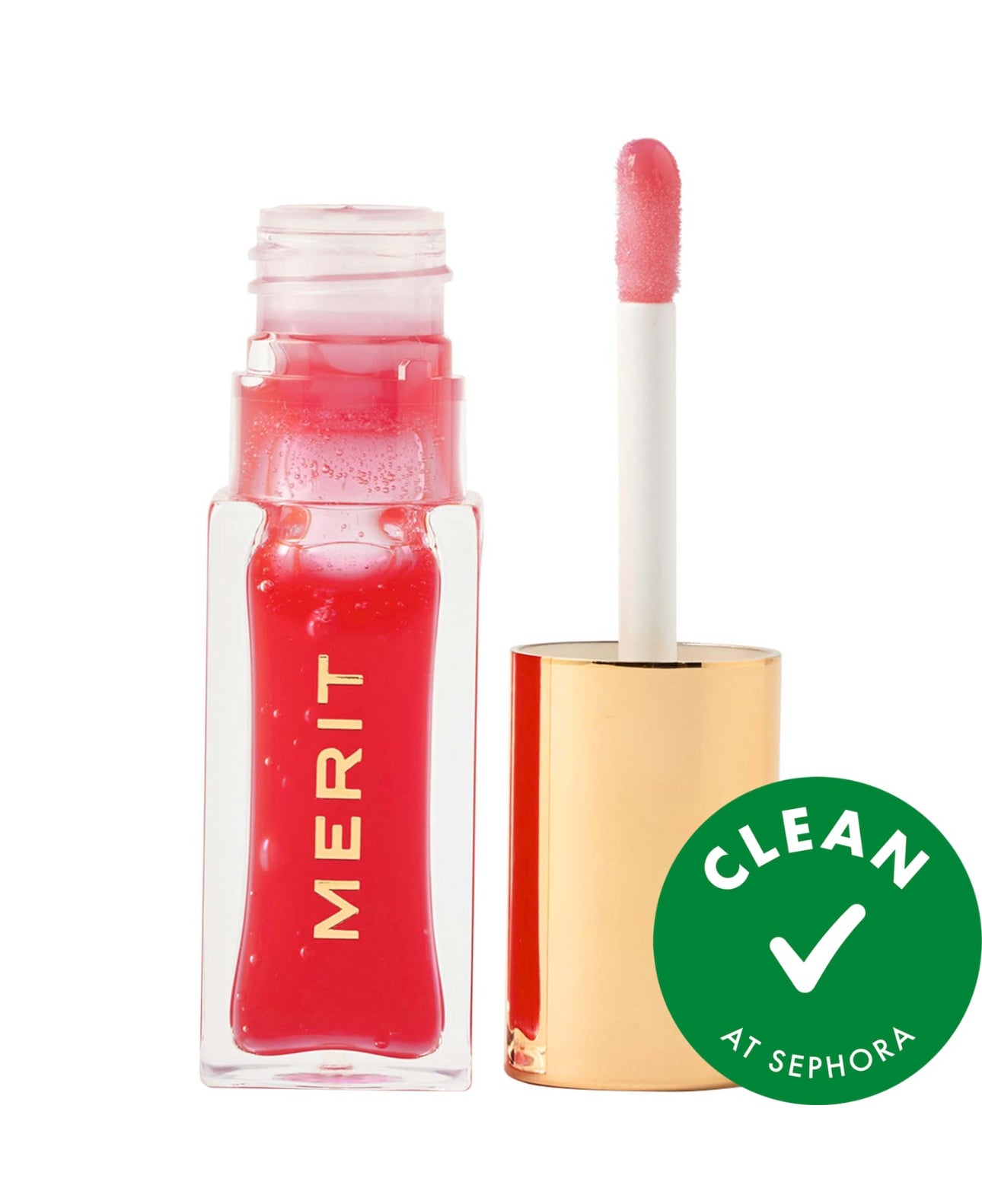 MERIT Shade Slick Gelée Sheer Tinted Lip Oil