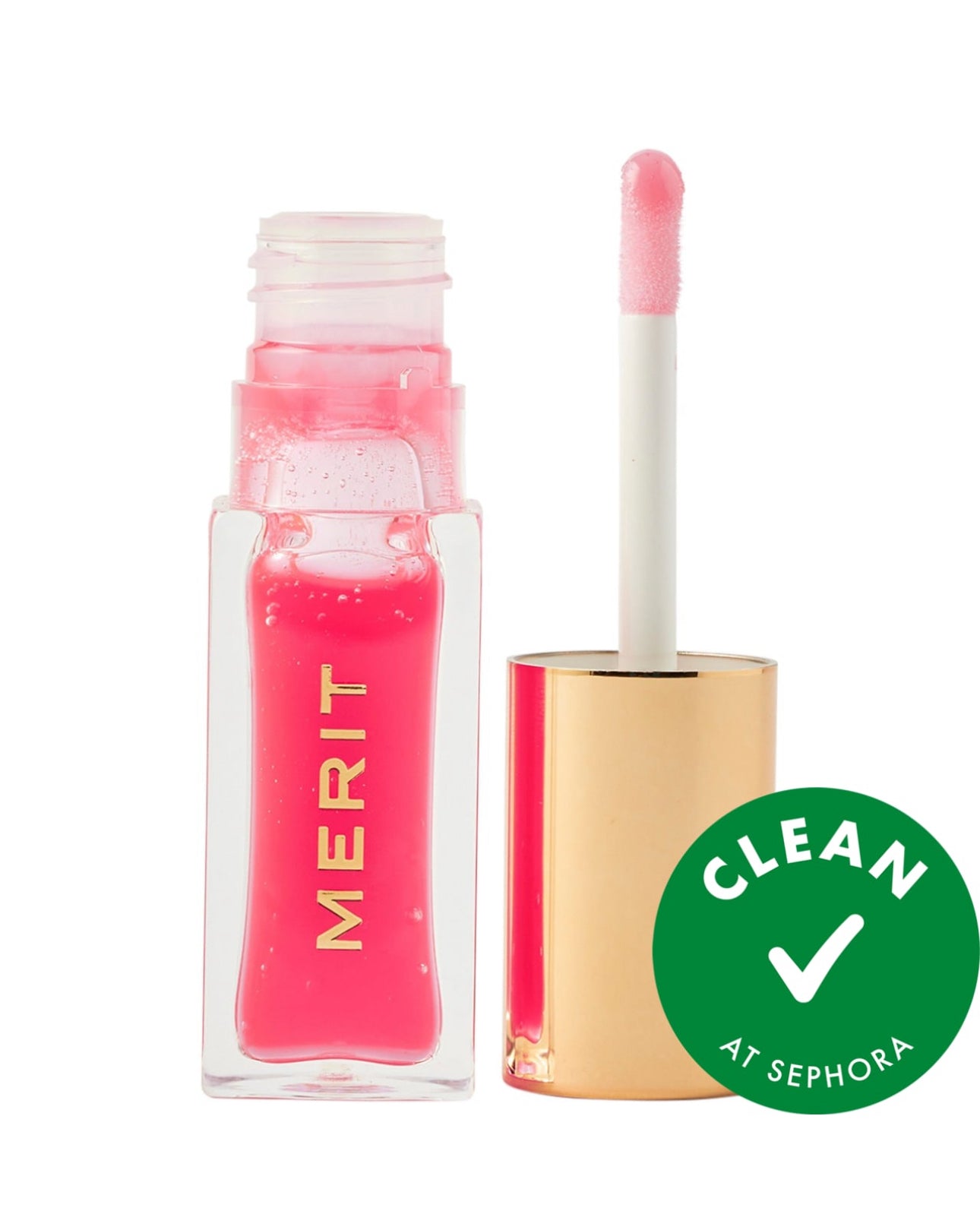 MERIT Shade Slick Gelée Sheer Tinted Lip Oil