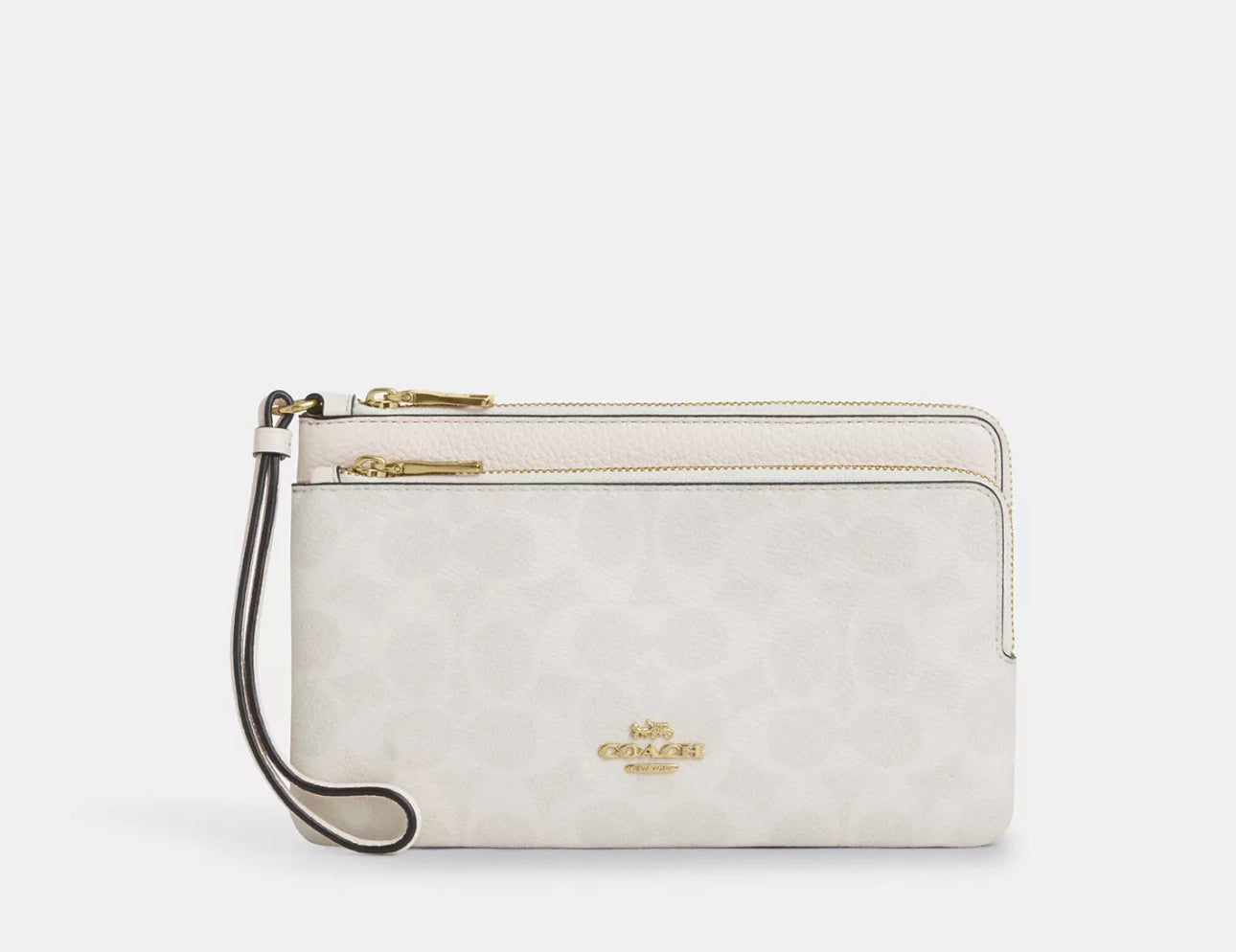 Double Zip Wristlet