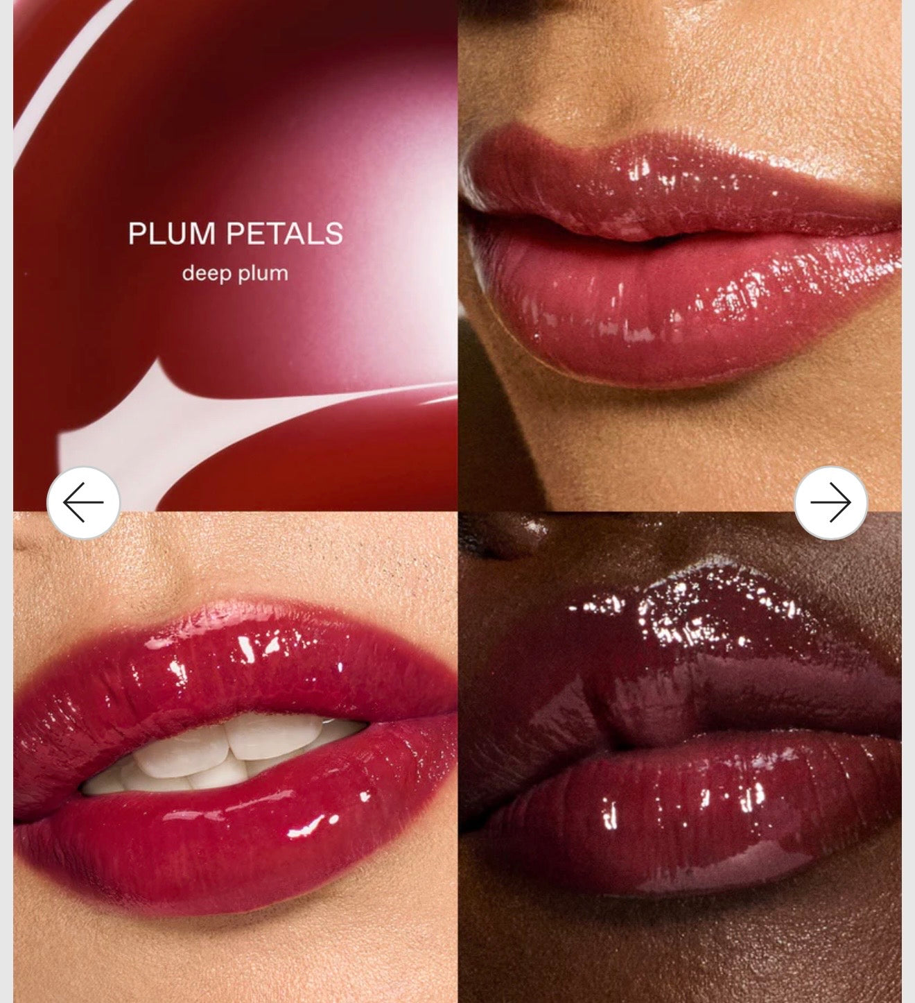 R.E.M. BEAUTY X WICKED: FOR GOOD POPPY PLUMPING LIP GLOSS