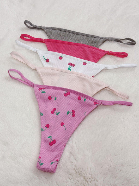 Paquete 5 Thongs