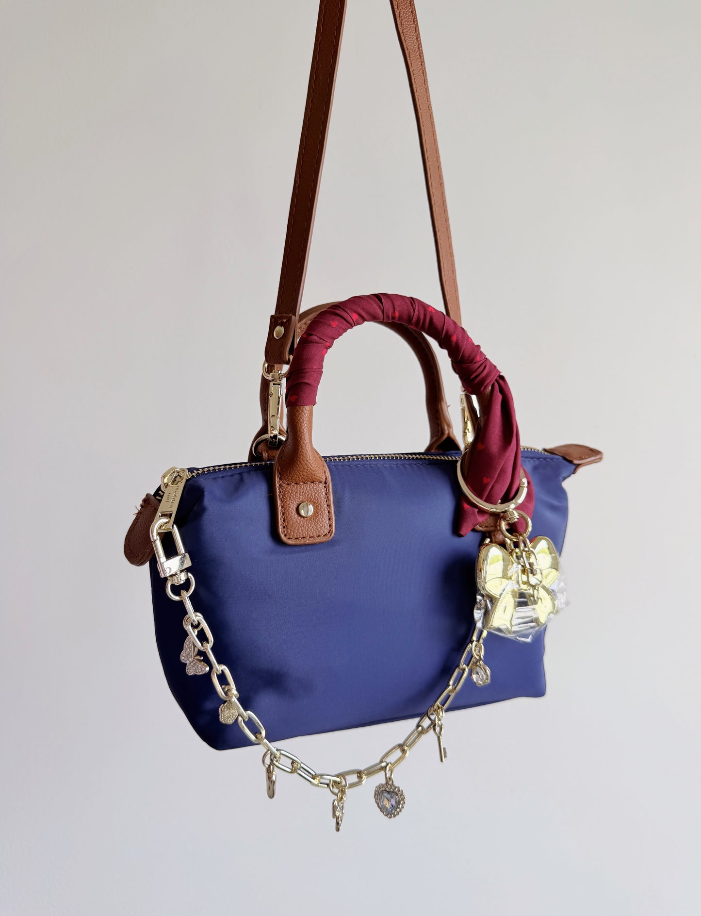 Mini Tote Bag + Charms