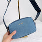 camera denim bag