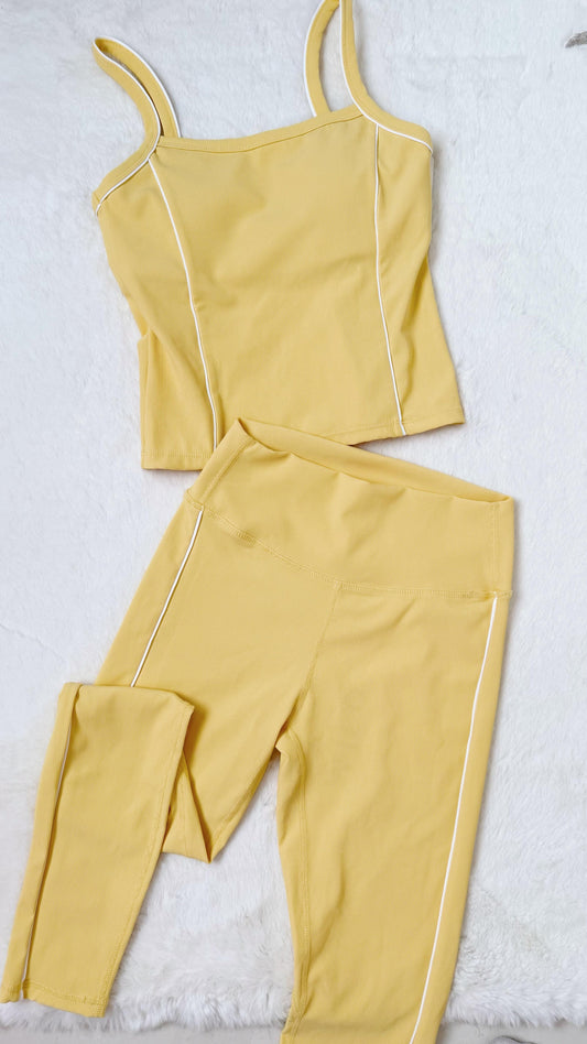 set deportivo top + legging