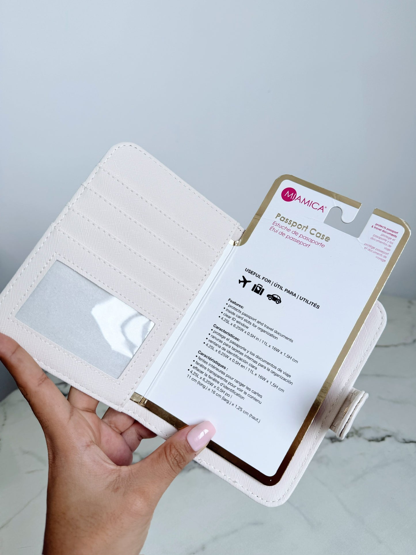 Portapasaporte Estuche