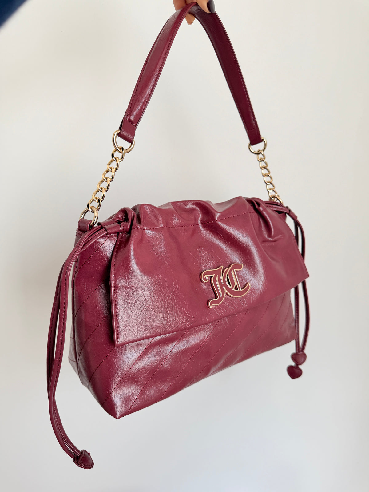 Shoulder Bag Burgundy