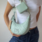 Crescent Wink + Pouch Bag
