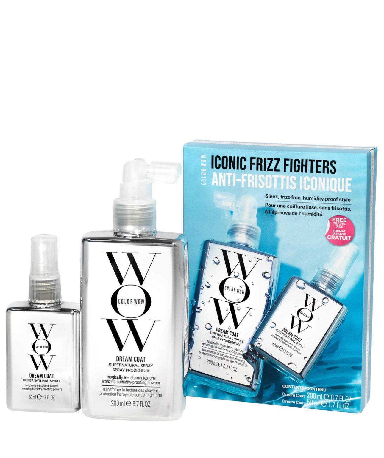 Dream Coat Iconic Frizz Fighters Hair Duo Value Set