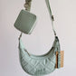 Crescent Wink + Pouch Bag