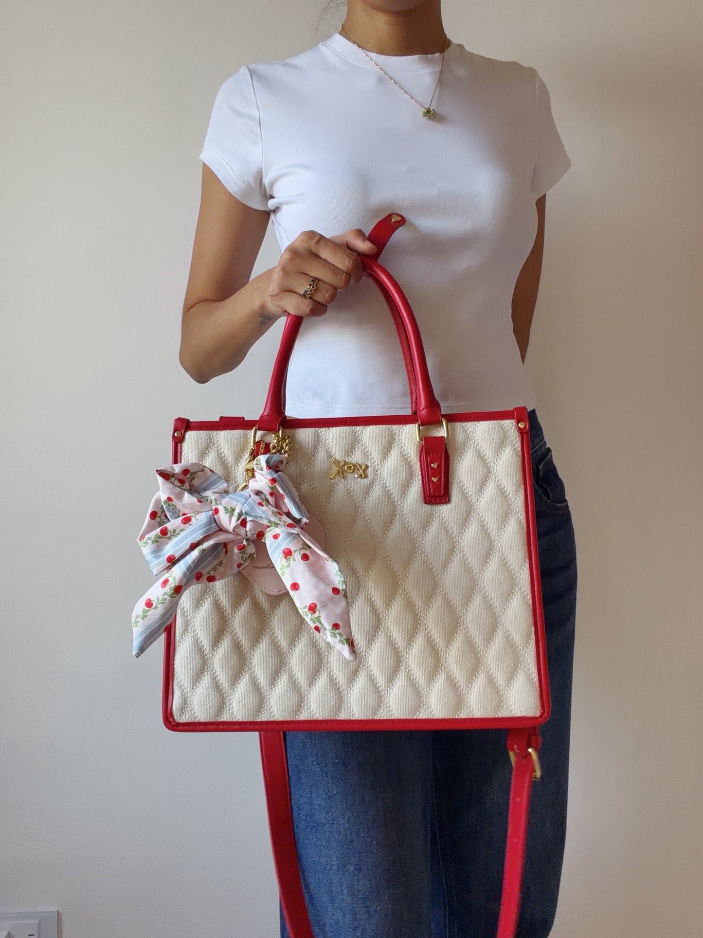 Tote Bag w charms