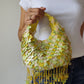 beaded flower bag