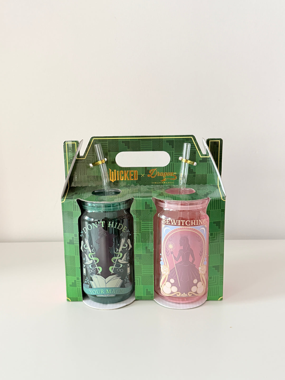 set vasos wicked