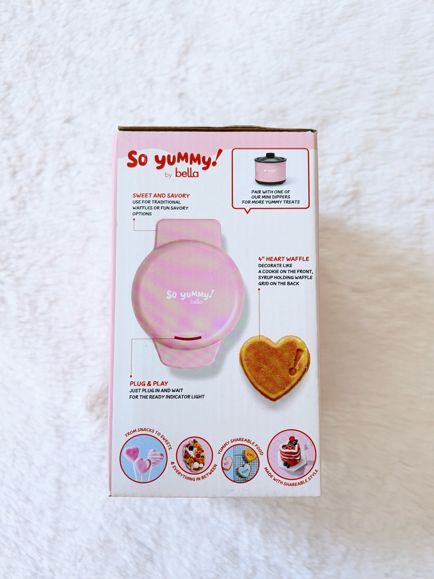 Wafflera Maker Corazón