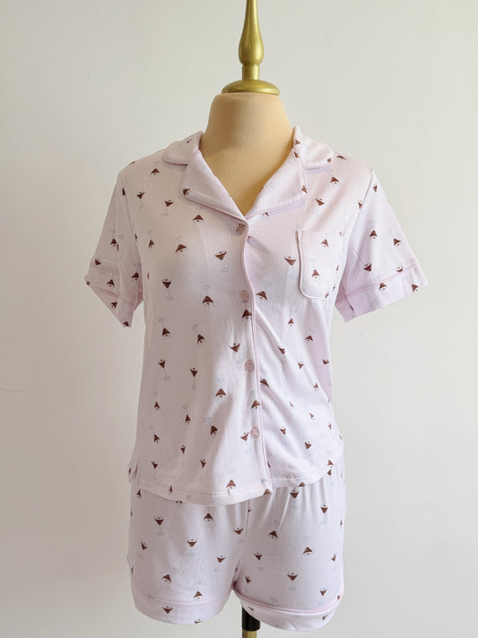 set pijama short / pantalón